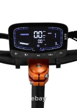 6000W 60V 43A Foldable Dual Motor Adult 11 Electric Scooter E-Scooter 85KM/H US