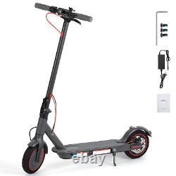 600W Adult Folding Electric Scooter 15.5MPH 20Mile HighSpeed Safe Urban Commuter