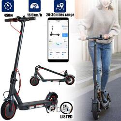 600W Sports Electric Scooter Adult with APP Electric Moped Commuter E-Scooter US