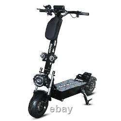 60V 50AH Foldable Electric Scooter Adult Dual Motor 13inch 8000W Road Tires USLe