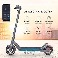 630W Electric Scooter Adults Folding E-Scooter Long Range Fast Urban Commuter