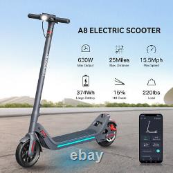 630W Electric Scooter Adults Kick Folding E-Scooter Long Range Urban Commuter