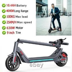 630W Motor Electric Scooter Adult 40KM Long Range Folding E-Scooter APP Control