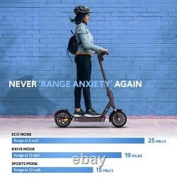 650W Double Suspension Electric Scooter Adults, 36V 18Ah Battery, Up to 22MPH