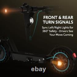 650W Double Suspension Electric Scooter Adults, 36V 18Ah Battery, Up to 22MPH
