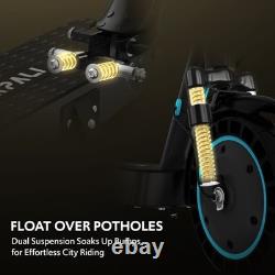 650W Double Suspension Electric Scooter Adults, 36V 18Ah Battery, Up to 22MPH