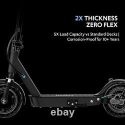 650W Double Suspension Electric Scooter Adults, 36V 18Ah Battery, Up to 22MPH