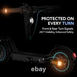 650W Double Suspension Electric Scooter Adults, 36V 18Ah Battery, Up to 22MPH