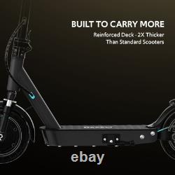 650W Double Suspension Electric Scooter Adults, 36V 18Ah Battery, Up to 22MPH