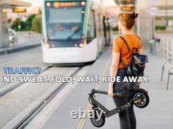 650W Double Suspension Electric Scooter Adults, 36V 18Ah Battery, Up to 22MPH