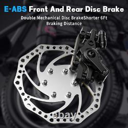 650w Adult Electric Scoote With Seat 14 Tire 48v 15ah 25mph 32miles Peak Motor