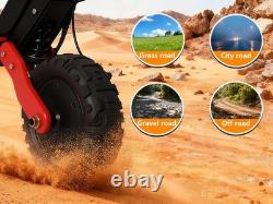 6600W Dual Motor Electric Scooter Adults, 11'' 56MPH E-Scooter With Seat /NFC /APP