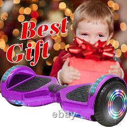 6.5'' Hoverboard Electric Self-Balancing Scooter With Bluetooth LED Lights No Bag