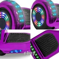 6.5'' Hoverboard Electric Self-Balancing Scooter With Bluetooth LED Lights No Bag