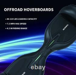 6.5 Off Road Electric Hoverboard Bluetooth Hoover board no bag Adult For Kids