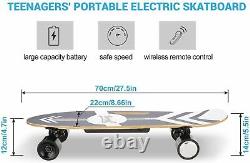 700With350W Electric Skateboard 8-Layers Maple Deck Longboard Wireless Ctrl ag06