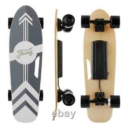 700With350W Electric Skateboard 8-Layers Maple Deck Longboard + Wireless fn10