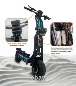 72V 10000W Electric Scooter for Adults 56-70MPH Dual Motor Foldable NFC US Stock