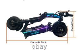 72V 10000W Electric Scooter for Adults 56-70MPH Dual Motor Foldable NFC US Stock