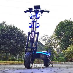 72V 8000W 13inch fat wheel E Scooter 90-130kms range 90km/h FLJ