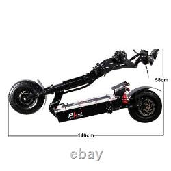 72V 8000W 13inch fat wheel E Scooter 90-130kms range 90km/h FLJ