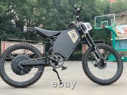 72V 8000W Adult Electric Full Suspension Off-road E Dirt Bike Motorcycle 65MPH+