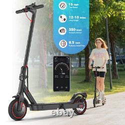 7.5AH Adult Electric Scooter Foldable 350W Motor E-Scooter Fast Speed Long Range