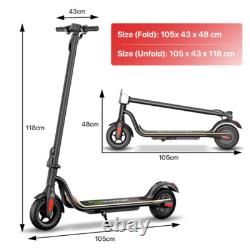 7.8AH Adult Electric Scooter 30km& 25km/H High Speed Folding Escooter Waterproof