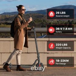 7.8AH Adult Electric Scooter 30km& 25km/H High Speed Folding Escooter Waterproof