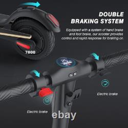 7.8AH Adult Electric Scooter 30km& 25km/H High Speed Folding Escooter Waterproof
