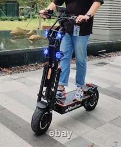 8000W Dual Motor Foldable Electric Scooter Speed 80 100 KM/H 13 Inch Fat Tire