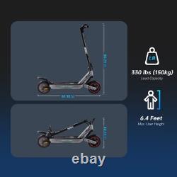800W 370Wh Electric Scooter 10 Off Road Tire Folding EScooter Commuter 25 mph