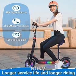 800W 48V 18AH J-11 Electric Scooter With Seat Adult 10in Off-Road Tires 28Mph