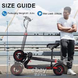 800W 48V 18AH J-11 Electric Scooter With Seat Adult 10in Off-Road Tires 28Mph