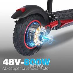 800W 48V 18AH J-11 Electric Scooter With Seat Adult 10in Off-Road Tires 28Mph