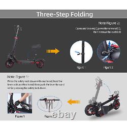 800W 48V 18AH J-11 Electric Scooter With Seat Adult 10in Off-Road Tires 28Mph