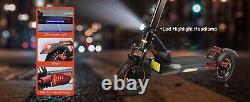 800W Electric Scooter Adult 25mph Folding E-Scooter 48V 10'' Off Road Waterproof
