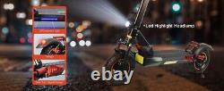 800W Electric Scooter Adult 25mph Folding E-Scooter 48V 10'' Off Road Waterproof