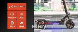 800W Electric Scooter Adult 25mph Folding E-Scooter 48V 10'' Off Road Waterproof