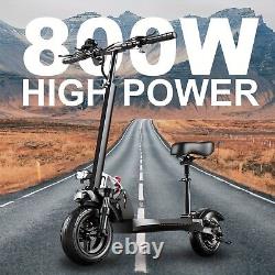 800W Electric Scooter Adult 48V 15AH Folding E-Scooter 45-50km/h Fast Speedtt