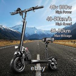 800W Electric Scooter Adult 48V 15AH Folding E-Scooter 45-50km/h Fast Speedtt