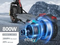 800W Electric Scooter Adults Commuting E-Scooter 10 Inch Tires 45KM/H Max Speed
