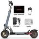 800W Folding Electric Scooter Adult With Seat 10 Off Road Tire Fast E-scooters