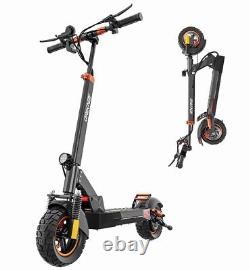 800W Motor Electric Scooter Adult with Seat 27 mph 10 Off-road Tire Foldable