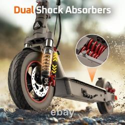 800W Peak Electric Scooter Foldable E-Scooter 20MPH LCD Display Dual Suspension