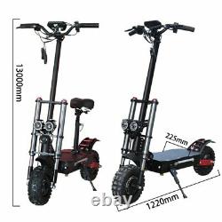 80KM/H Powerful Electric Scooters Adults 60V 3200W 11inch Off Road Fat tire Dual