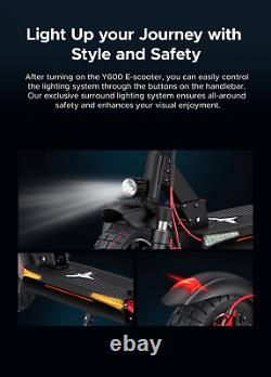 830w Electric Scooter + 43miles Long Range Fast Speed Adult Folding E-scooter