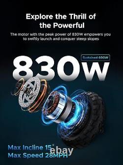 830w Electric Scooter + 43miles Long Range Fast Speed Adult Folding E-scooter
