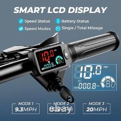 850W Electric Scooter withSeat for Pet and Adult up to 25 Miles 22MPH 330lbs Loads