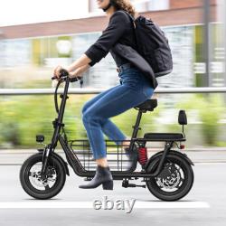 850W Electric Scooter withSeat for Pet and Adult up to 25 Miles 22MPH 330lbs Loads